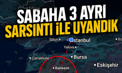 Balıkesir güne 3 ayrı depremle uyandı