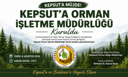Kepsut istediğini yine aldı. Orman Işletme kuruldu