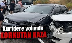 KURTDERE YOLUNDA KAZA: 1 PEHLİVAN YARALANDI!