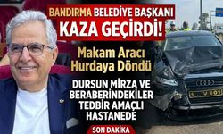 MAKAM ARACI HURDAYA DÖNDÜ. BAŞKAN DURSUN MİRZA UCUZ ATLATTI