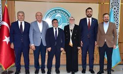 AK Parti kurmaylarından Rektör Oğurlu’ya Ziyaret