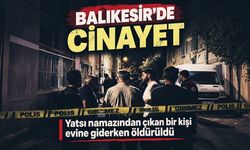 Balıkesir'de silahlı saldırı.. Cami çıkışı öldürüldü