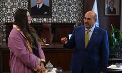 Yılın Kalfası Nisanur Eser, Vali Ustaoğlu’nu Ziyaret Etti