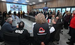 Balıkesir Afet Koordinasyon Merkezi (AKOM) açıldı