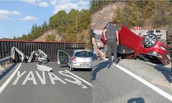 İvrindi Evciler kavşağında korkunç kaza
