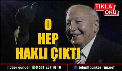 Erbakan Hocanın hafızalara kazınan sözleri!