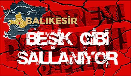 Balıkesir bu sabaha üç ayrı depremle uyandı