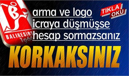 Balıkesirspor Kulübü böyle rezalet hiç görmemişti