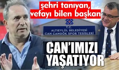 Altıeylül'den Gümüşçeşme'ye Can Cangök Spor Tesisi