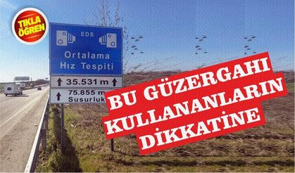 Balıkesir'de o yolda hız ihlal tespit sistemi devreye girdi