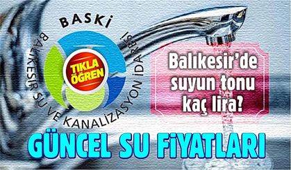 Suya yine zam geldi! Balıkesir'de güncel su fiyatları
