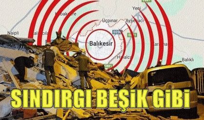 Balıkesir yine sallandı. Sındırgı'da kasırga sürüyor