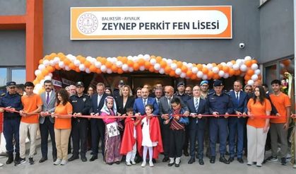 Balıkesir’de Eğitime Anlamlı Katkı: Yeni Fen Lisesi Açıldı