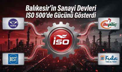 Türkiye'nin sanayi devleri arasında 4 Balıkesirli firma