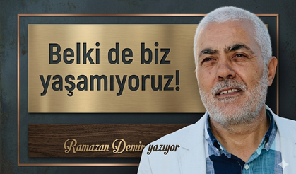 Kıymet bilmek için kaybetmeyi beklemeyelim