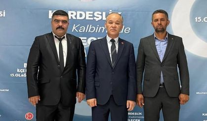 MHP Balya İlçe Kongresinde Ahmet Karaman Dönemi
