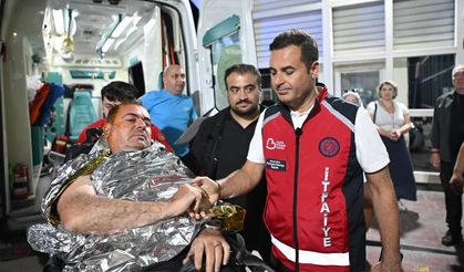 İtfaiye Daire Başkanı Nazım Ergelen hastaneye sevk edildi