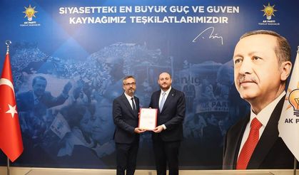 AK Parti Altıeylül İlçe Başkanlığına Ali Osman Eser getirildi