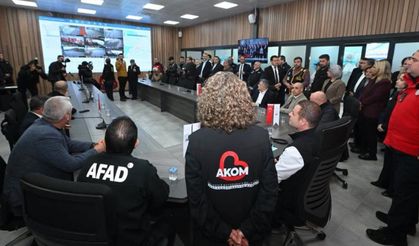 Balıkesir Afet Koordinasyon Merkezi (AKOM) açıldı