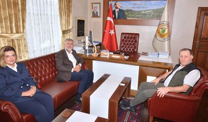 İsmail Cankul'dan Orman Bölge'ye teşekkür ziyareti