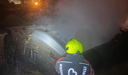 Balıkesir'deki ev yangınında acı haber