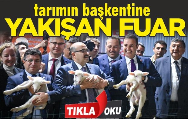 TARIMIN KALBİNDE TARIM FUARI