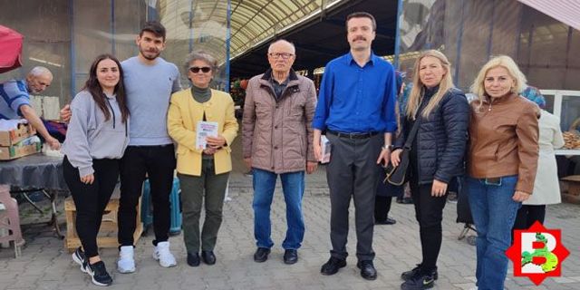 Vatan Partili adaylar Balıkesir'i arşınlıyor