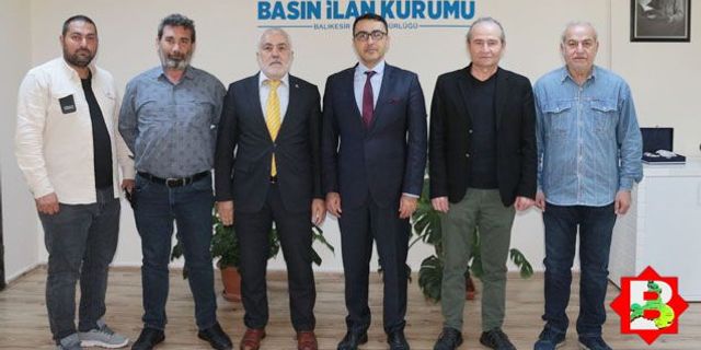 BGC'den BİK Şube Müdürü Parlak'a "hayırlı olsun" ziyareti