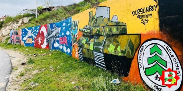 Graffiti sanatçılarının fırçasından Türkiye Yüzyılı