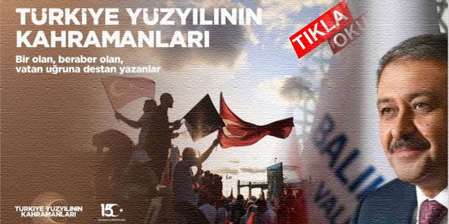 Vali Şıldak'dan Balıkesirliler'e 15 Temmuz Çağrısı