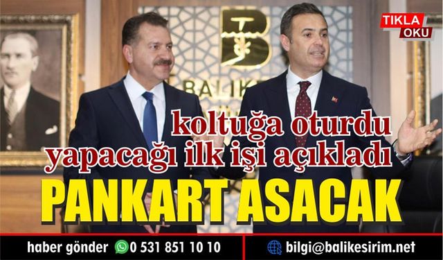 Ahmet Akın şeffaf yönetim sözü verdi