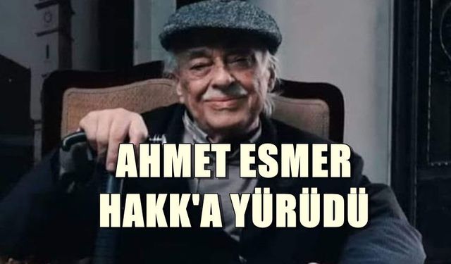 Fotoğraf sanatının usta ismi Ahmet Esmer vefat etti