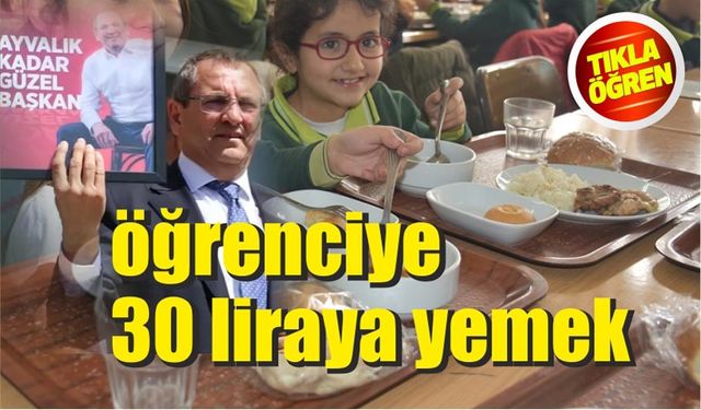 Ayvalık Belediyesi Öğrenci Lokantası açıyor