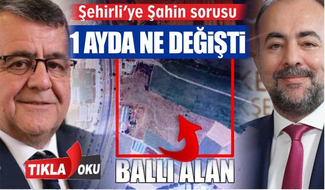 Birol Şahin’den Altıeyül'e ‘arazi rantı’ suçlaması