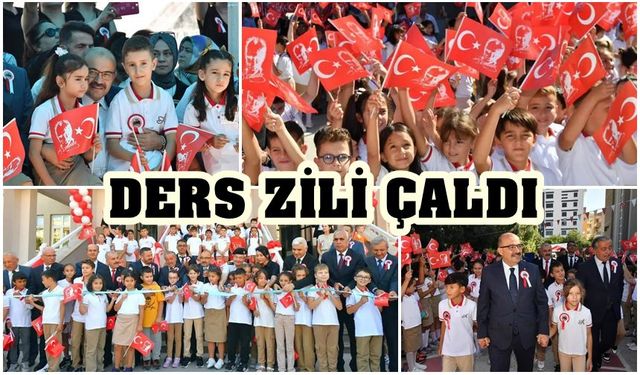 Balıkesir'de ilk ders zilini Vali Ustaoğlu çaldı