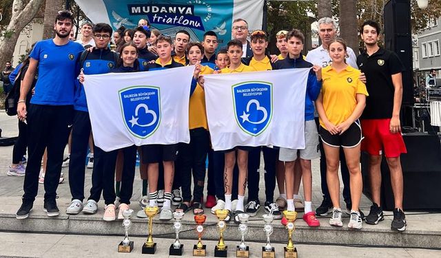 Triatlon Türkiye Kupası finaline Balıkesir damgası