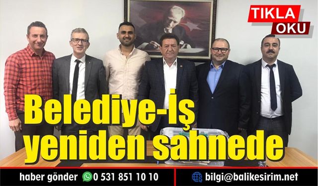 Altıeylül işçilerinin tamamı Belediye-İş'li oldu