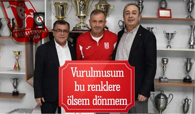 Hakan Şehirli Balıkesirspor'un hamisi gibi