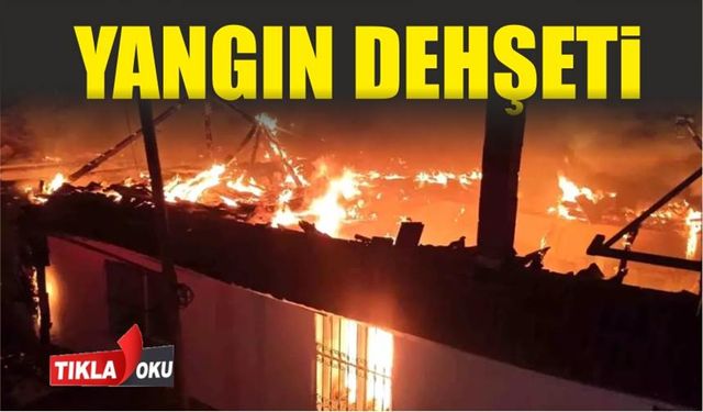 Balıkesir Altıeylül'de sabaha karşı yangın dehşeti