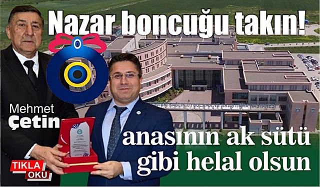 BAÜN Onur Ödülü Mehmet Çetin'e lâyık görüldü