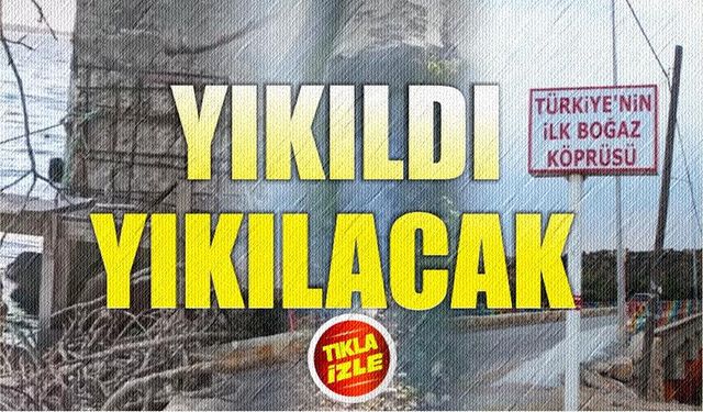 Köprü çöktükten sonra suçlu aramaya kalkmayın!
