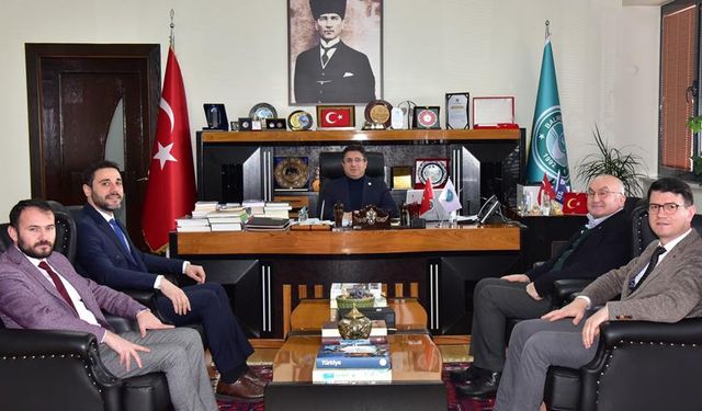 Vakıflar Bölge Müdüründen, BAÜN'e ziyaret