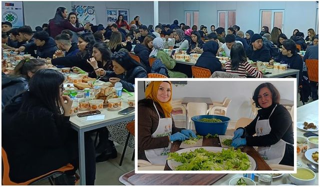 Vefalı Yurt Kepsut'un hünerli elleri hayır dua aldı