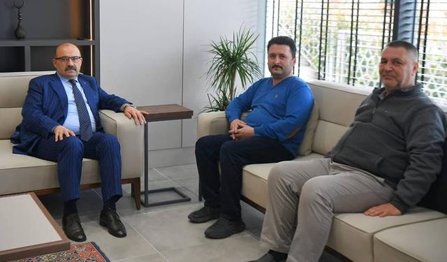 Vali Ustaoğlu'ndan Hasan Avcı'ya taziye ziyareti