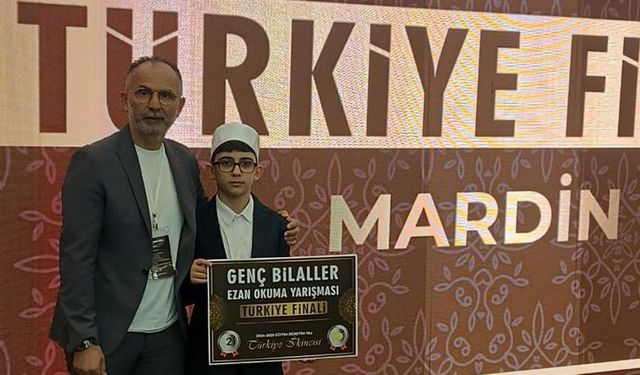 Genç Bilaller Ezan Okuma Yarışması’nda Gurur Duyduk!