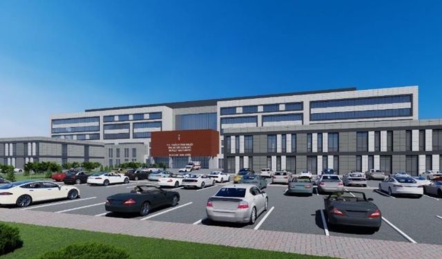 Edremit Devlet Hastanesi inşaatı hızla yükseliyor