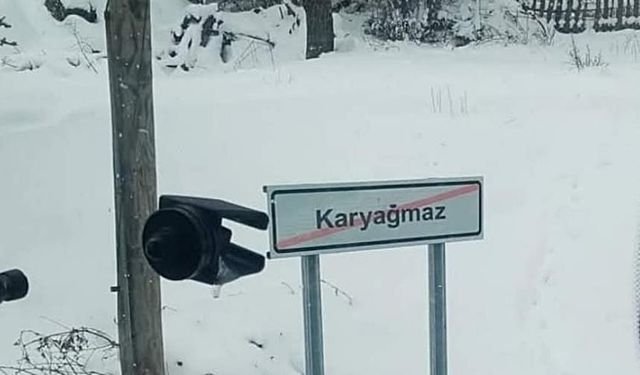 Balıkesir'e Nisan ayında kar sürprizi