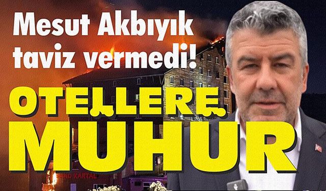 Balıkesir'deki otel ve düğün salonlarına sıkı denetim