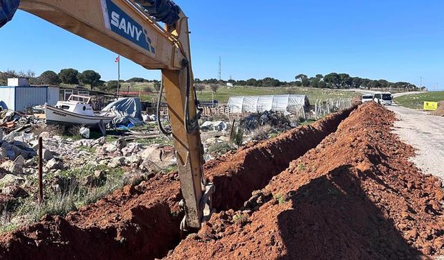 BASKİ’den Ayvalık’a yeni içme suyu hattı