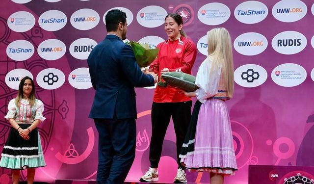 İlklerin Kadını Yasemin Adar Yiğit Avrupa ikincisi